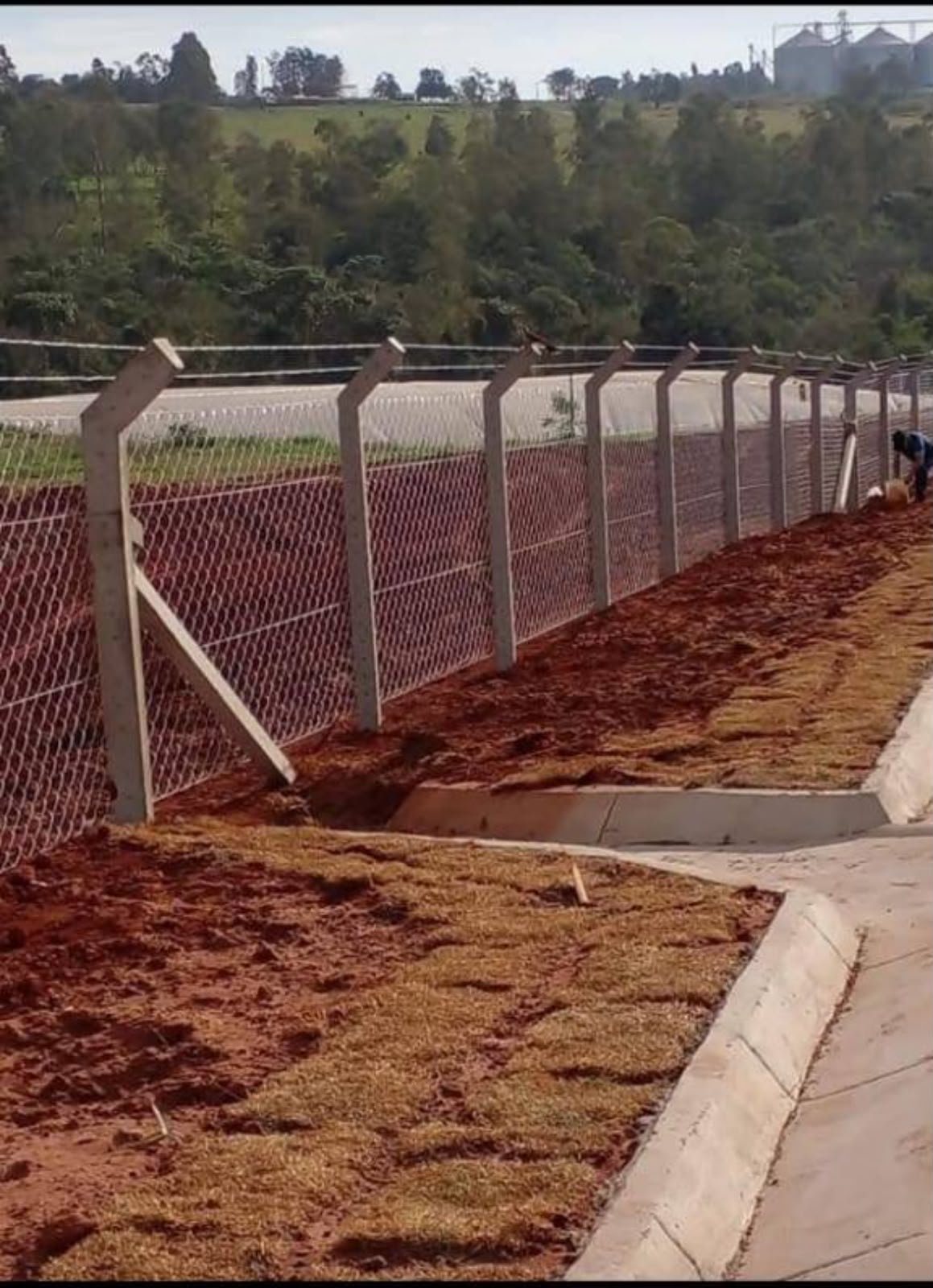 alambrado Curitiba executado pela DW Estruturas Metálicas