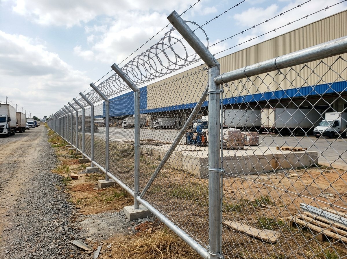 alambrado Curitiba executado pela DW Estruturas Metálicas